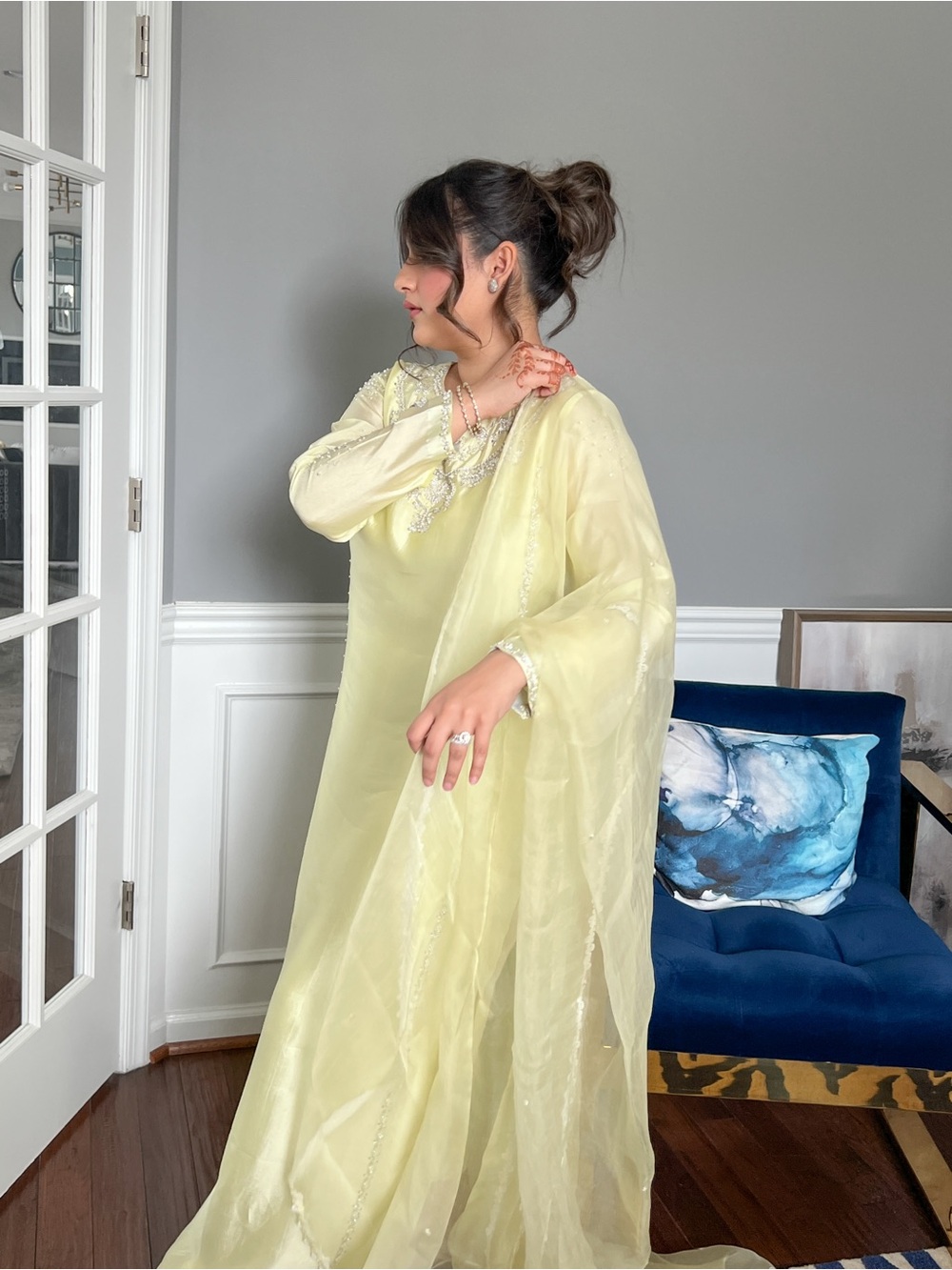 Mahum Asad Lolita kaftan